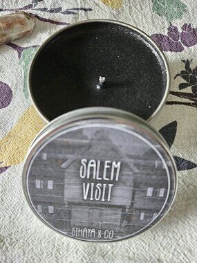 Salem Visit Candle Tin
